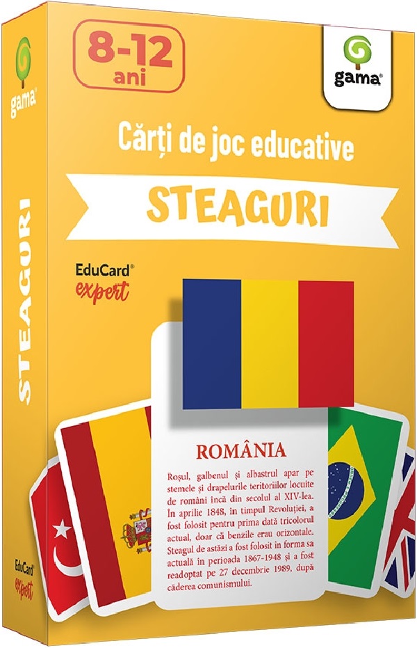 Steaguri. Carti de joc educative,  – copertă