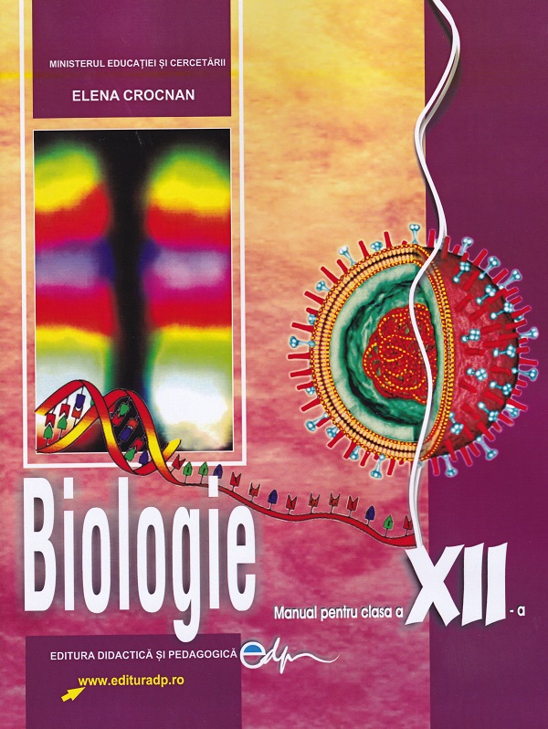 Cartea Biologie - Clasa 12 - Manual de Elena Crocnan