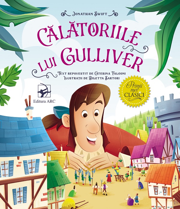 Calatoriile lui Gulliver, Jonathan Swift – copertă