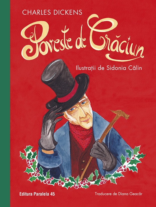 Poveste de Craciun, Charles Dickens – copertă