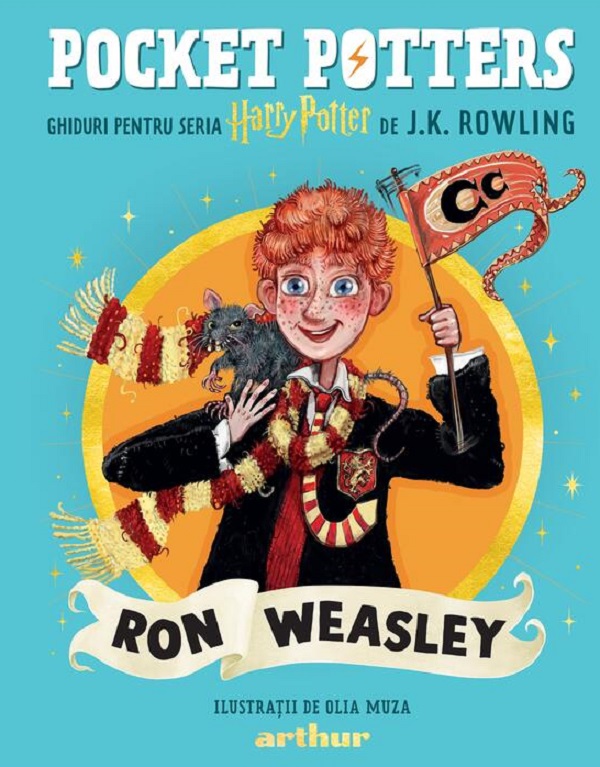 Cartea Pocket Potters Vol.3: Ron Weasley de J.K. Rowling – Editura GRUPUL EDITORIAL ART