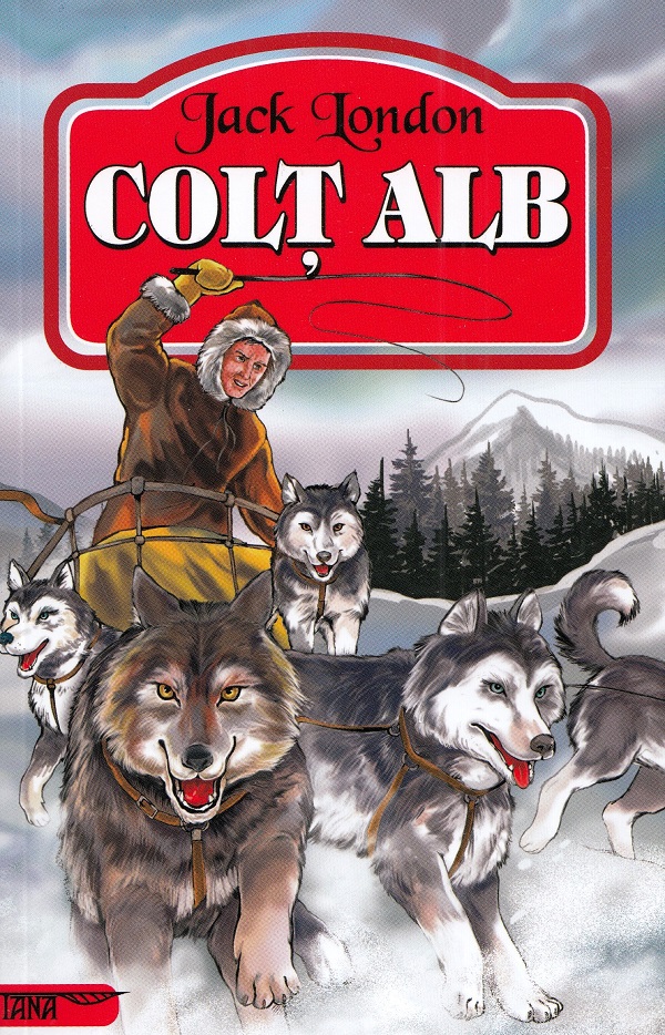 Colt alb, Jack London – copertă