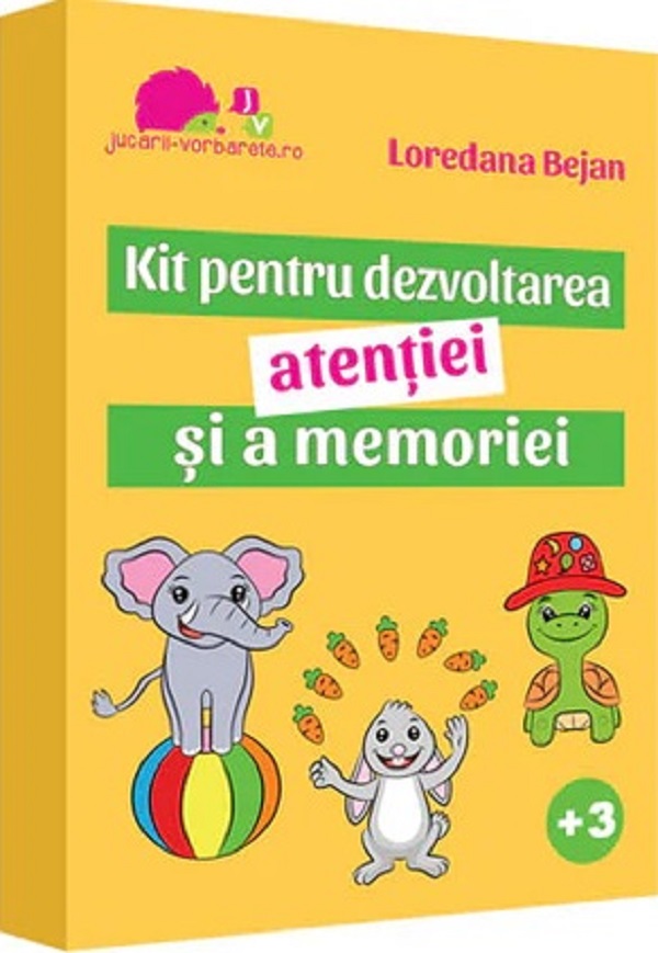 Cartea Kit pentru dezvoltarea atentiei si a memoriei