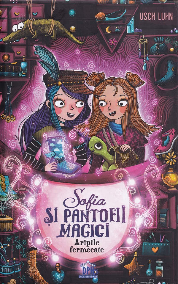 Sofia si pantofii magici. Aripile fermecate, Usch Luhn – copertă