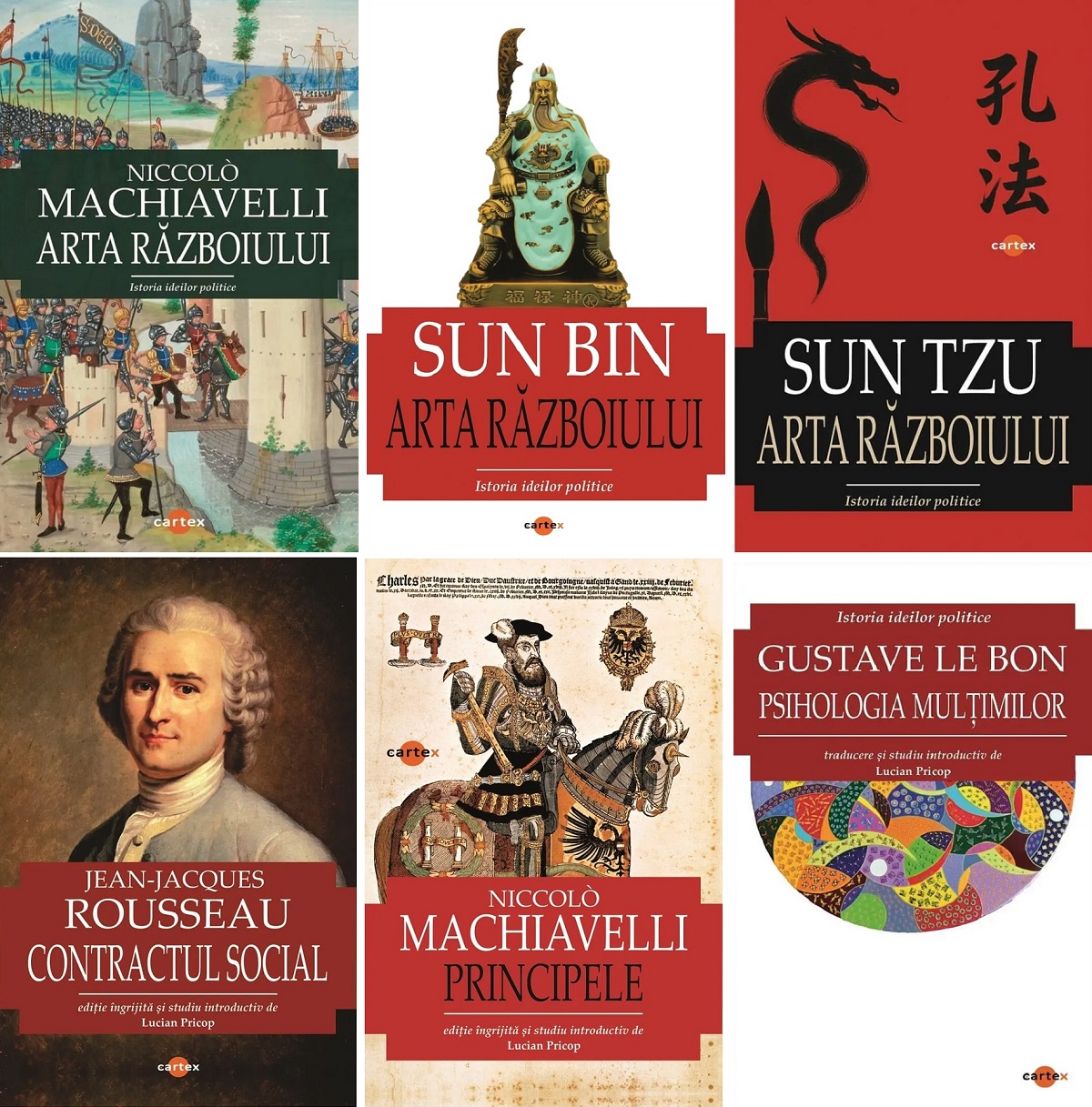 Cartea Pachet 6 carti: Istoria ideilor politice de Gustave Le Bon
