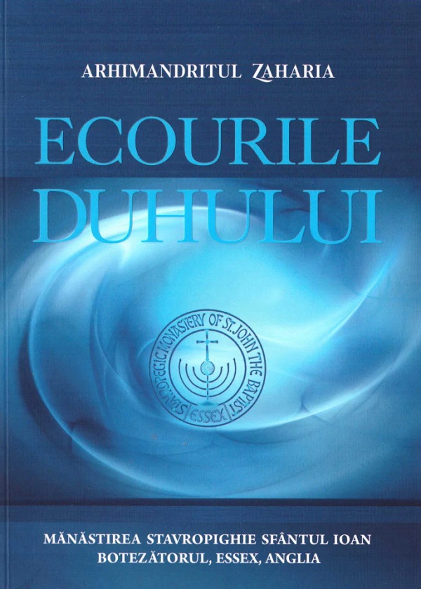 Ecourile duhului, Arhimandritul Zaharia – copertă