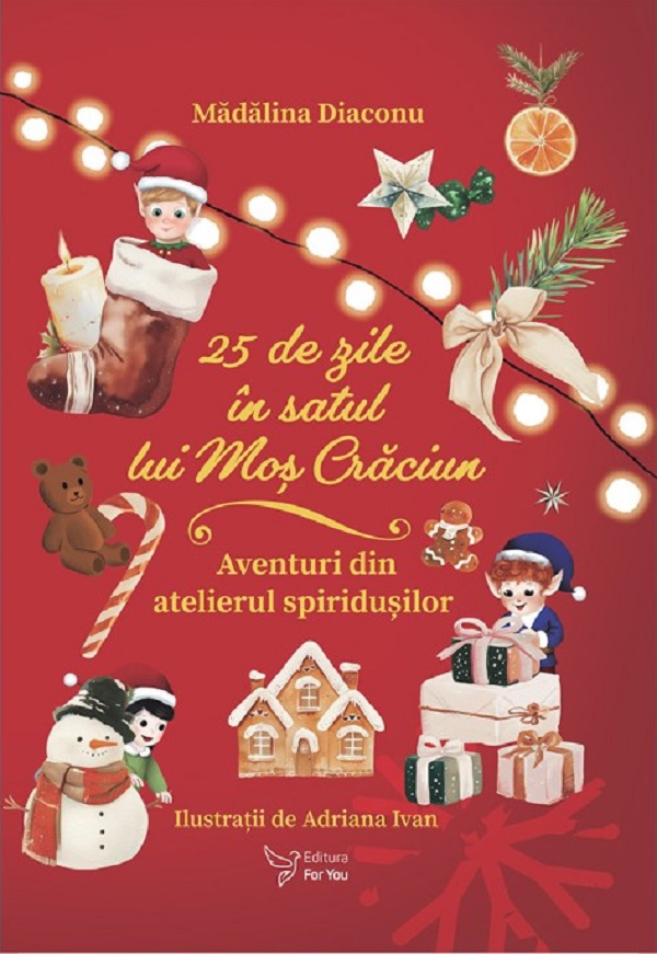Cartea 25 de zile in Satul lui Mos Craciun de Madalina Diaconu