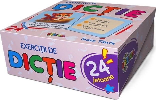 Exercitii de dictie. 24 jetoane, Inesa Tautu – copertă