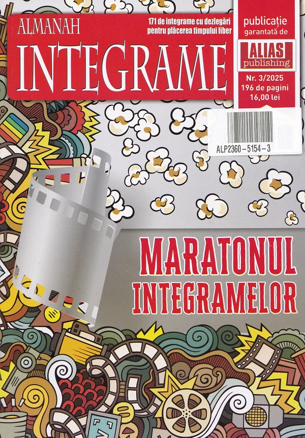 Cartea Almanah integrame Nr.3 din 2025 – Editura ALIAS