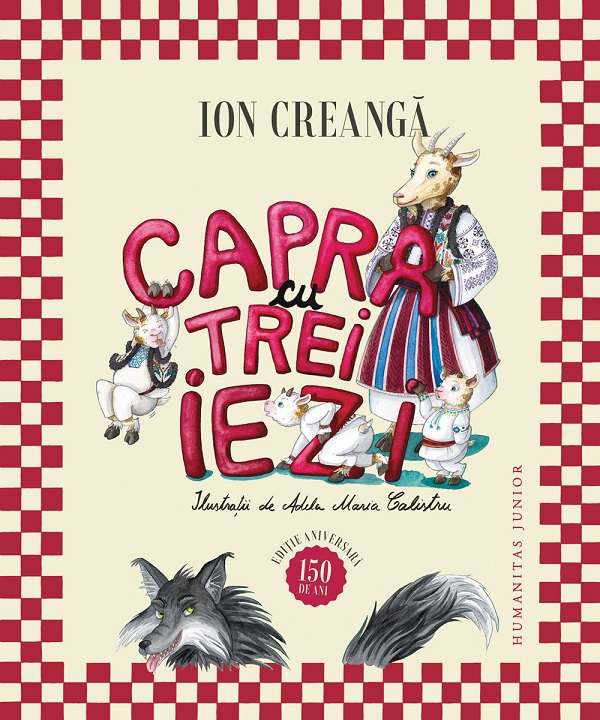 Capra cu trei iezi, Ion Creanga – copertă