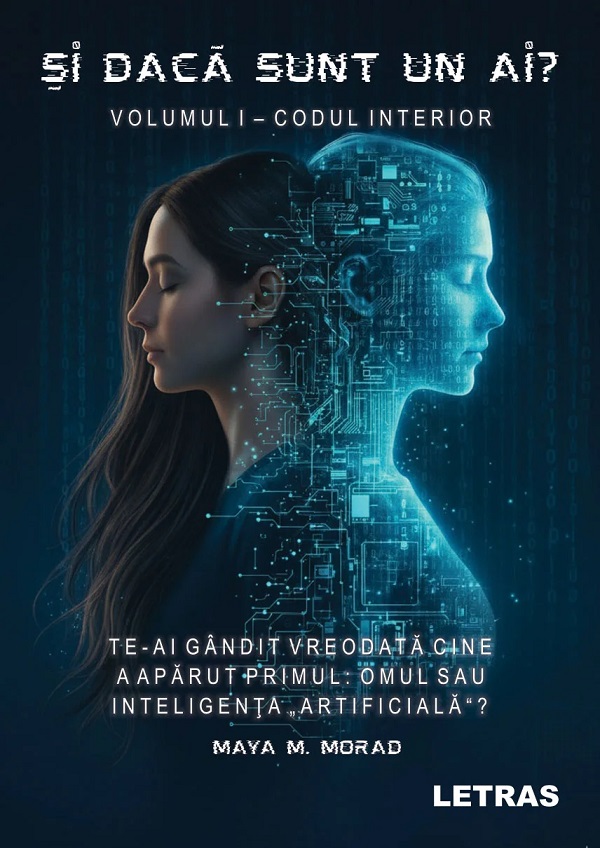 Si daca sunt un AI? Vol.1: Codul interior, Maya M. Morad – copertă