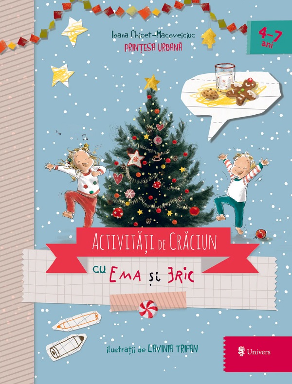 Cartea Activitati de Craciun cu Ema si Eric de Ioana Chicet-Macoveiciuc