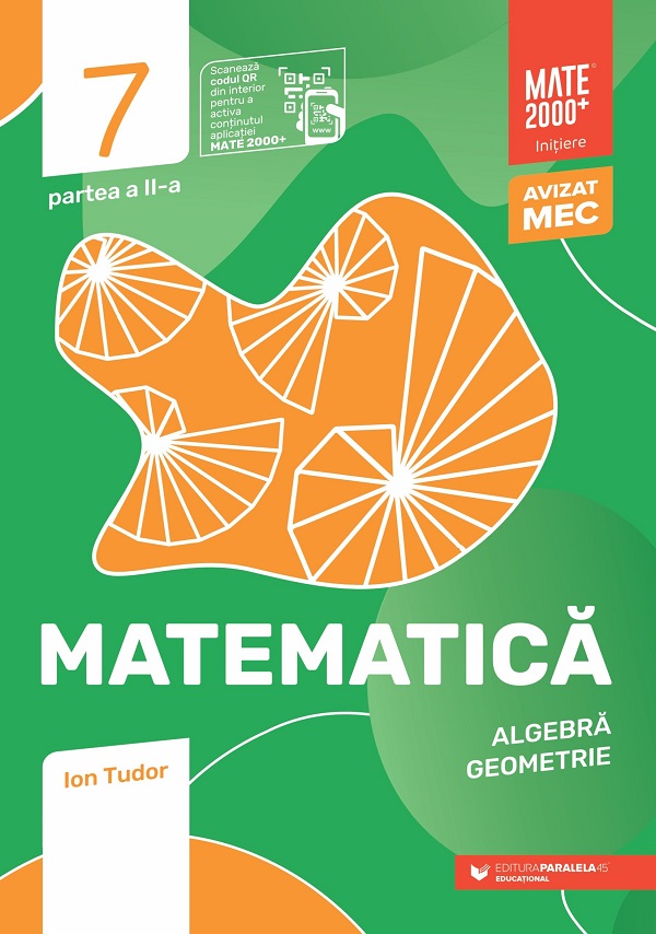 Matematica - Clasa 7 Partea 2 - Initiere, Ion Tudor – copertă