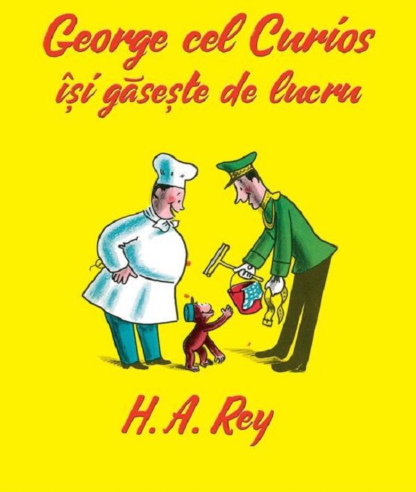 George cel curios isi gaseste de lucru, H.A. Rey – copertă