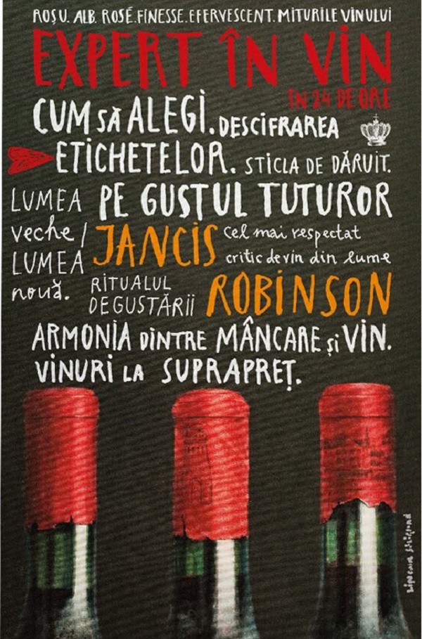 Expert in vin in 24 de ore, Jancis Robinson – copertă