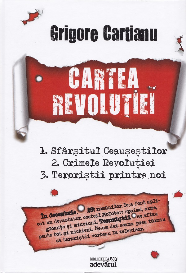 Cartea Revolutiei, Grigore Cartianu – copertă