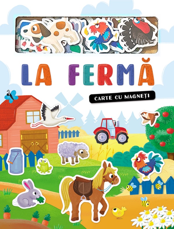 La ferma. Carte cu magneti,  – copertă