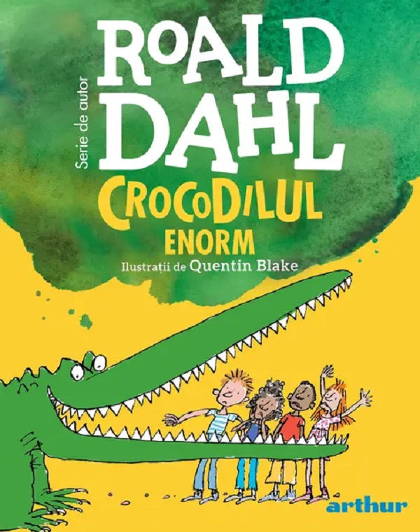 Crocodilul enorm, Roald Dahl – copertă