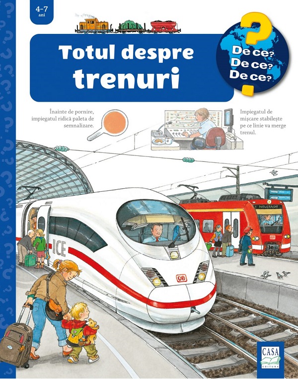 Cartea Totul despre trenuri de Patricia Mennen