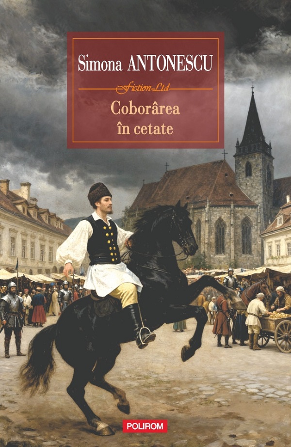 Coborarea in cetate, Simona Antonescu – copertă