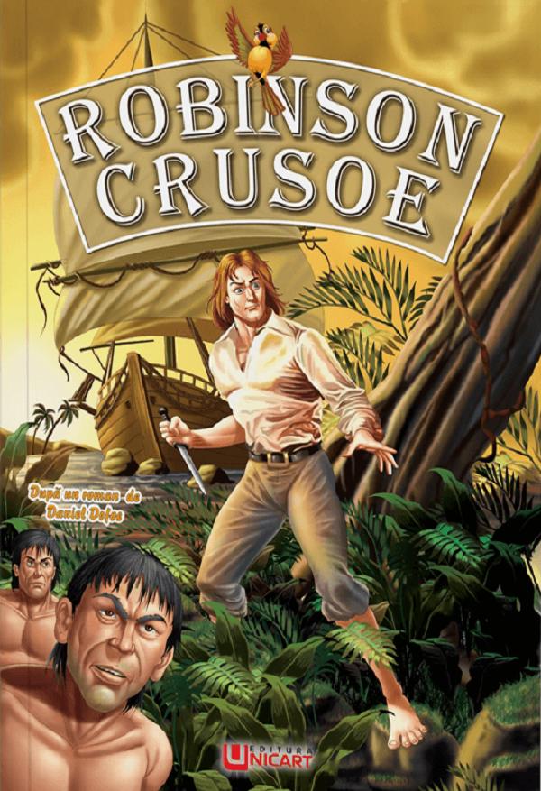 Robinson Crusoe, Daniel Defoe – copertă