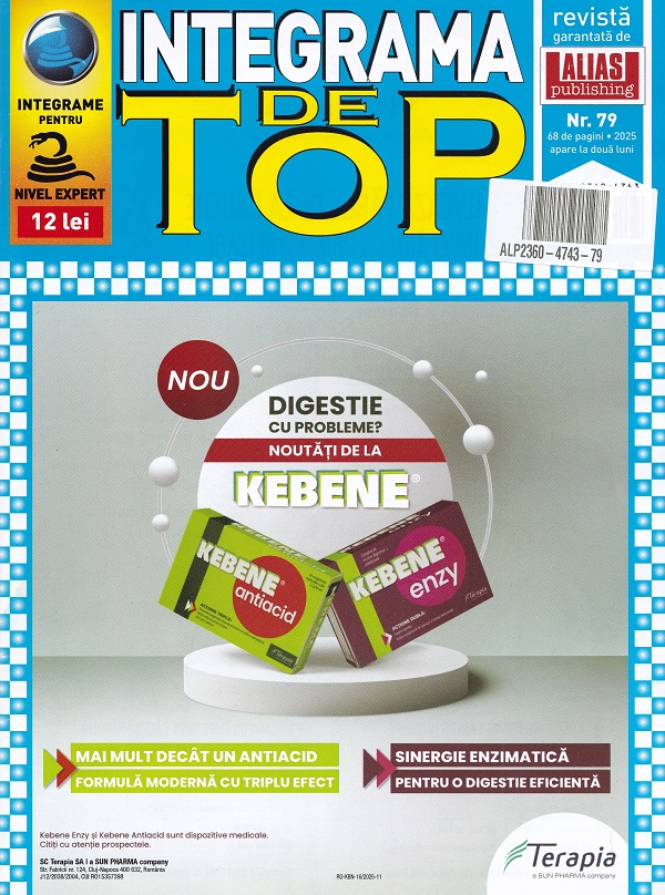 integrama de top nr.79,  – copertă
