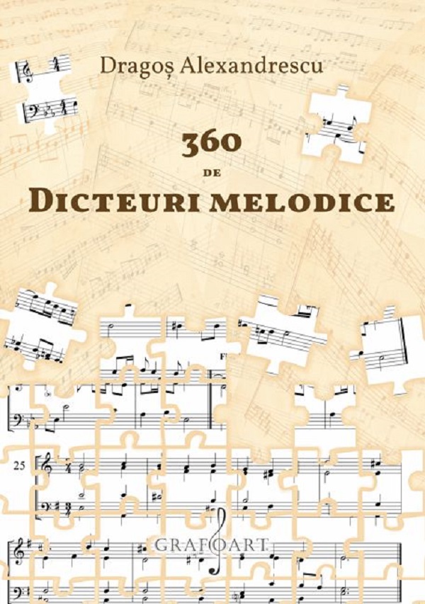 360 de dicteuri melodice, Dragos Alexandrescu – copertă