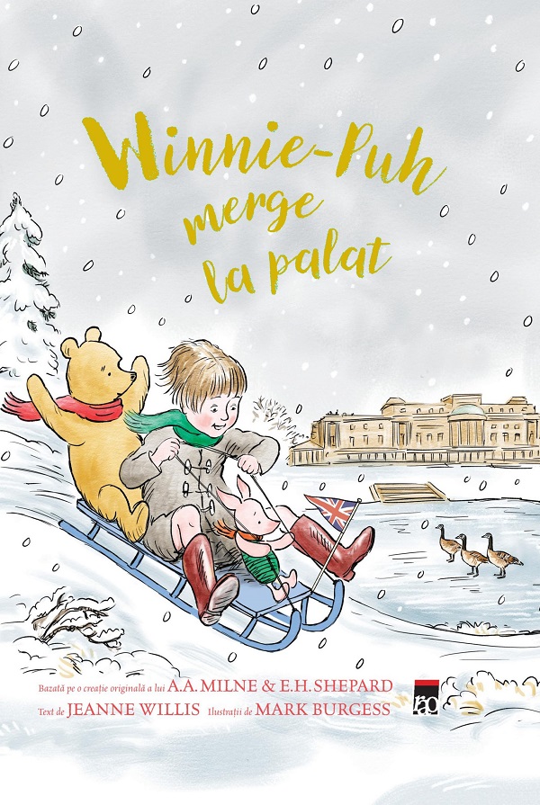 Winnie-Puh merge la palat, Jeanne Willis – copertă