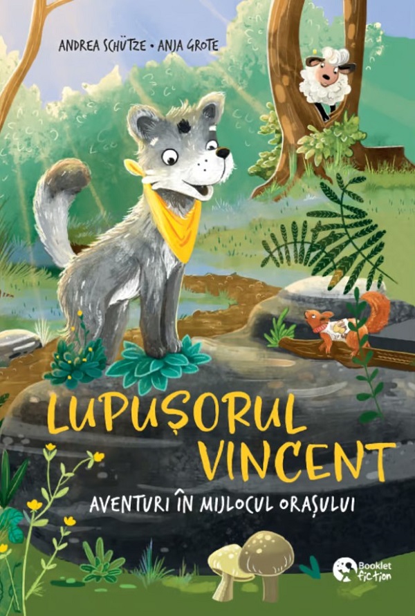 Cartea Lupușorul Vincent: Aventuri în mijlocul orașului de Andrea Schutze