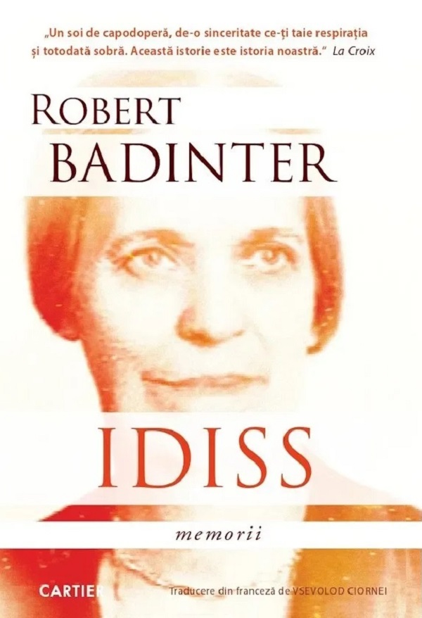 Idiss. Memorii, Robert Badinter – copertă