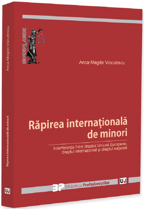 Răpirea internațională de minori, Anca-Magda Voiculescu – copertă