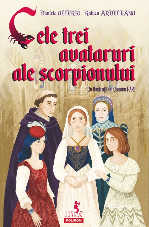 Cele trei avataruri ale scorpionului, Raluca Ardeleanu, Daniela Ulieriu – copertă