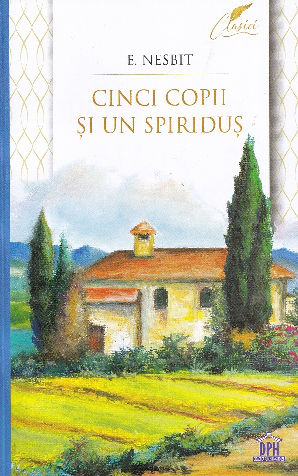 Cinci copii și un spiriduș, E. Nesbit – copertă
