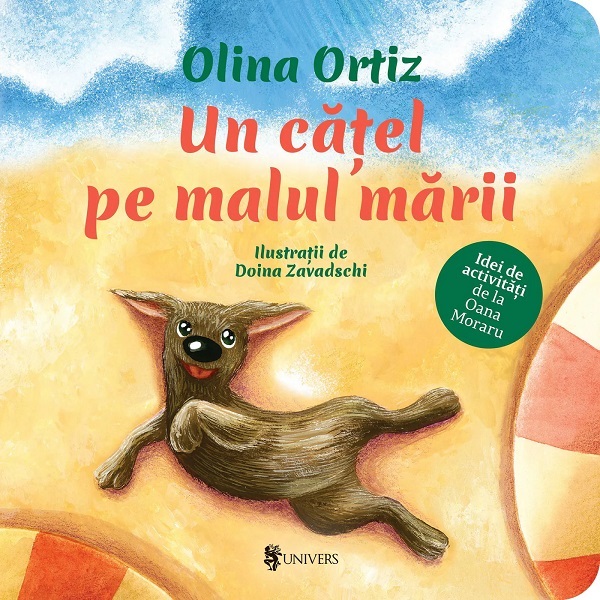 Un cățel pe malul mării, Olina Ortiz – copertă