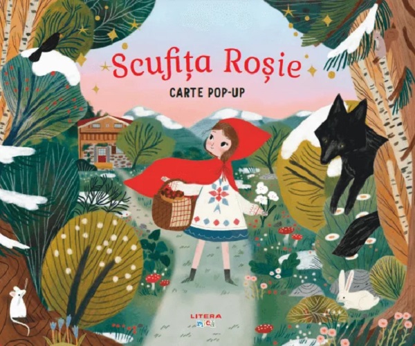 Cartea Scufița Roșie. Carte Pop-up de Leanne Felton