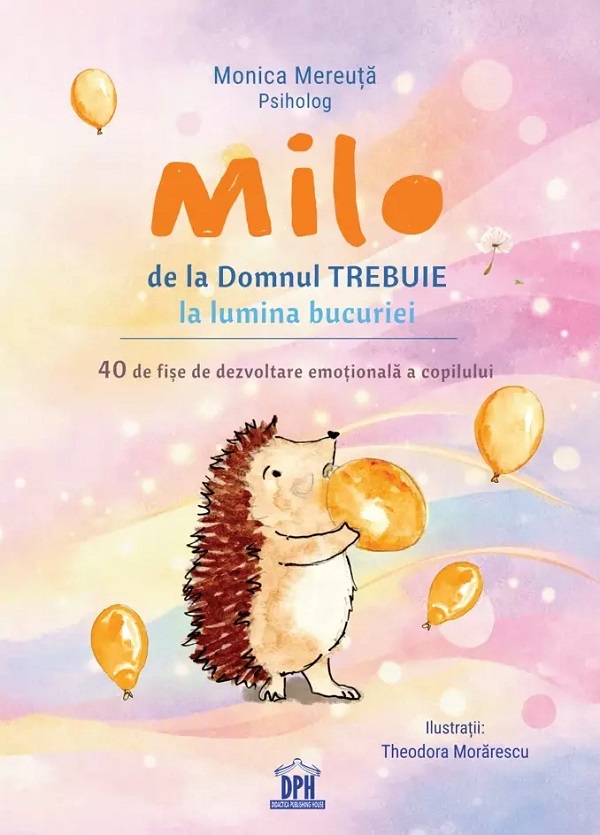 Milo de la Domnul Trebuie la lumina bucuriei, Monica Mereuta – copertă