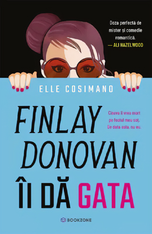 Finlay Donovan îi dă gata, Elle Cosimano – copertă