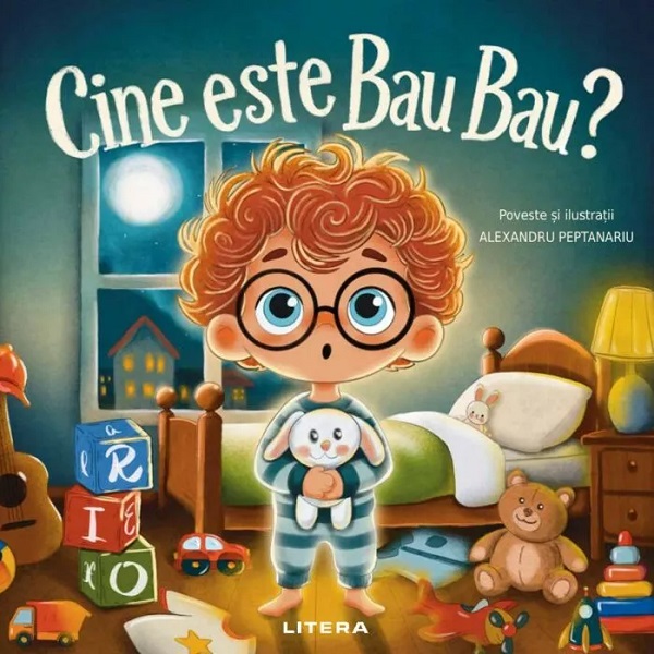 Cine este Bau Bau?, Alexandru Peptanariu – copertă