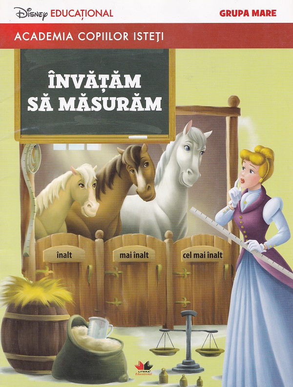 Învățăm să măsurăm. Grupa mare, – copertă