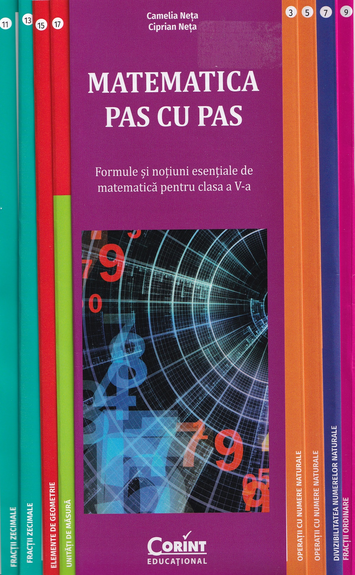 Matematică pas cu pas - Clasa 5 - Formule și noțiuni esențiale, Ciprian Neta, Camelia Neta – copertă