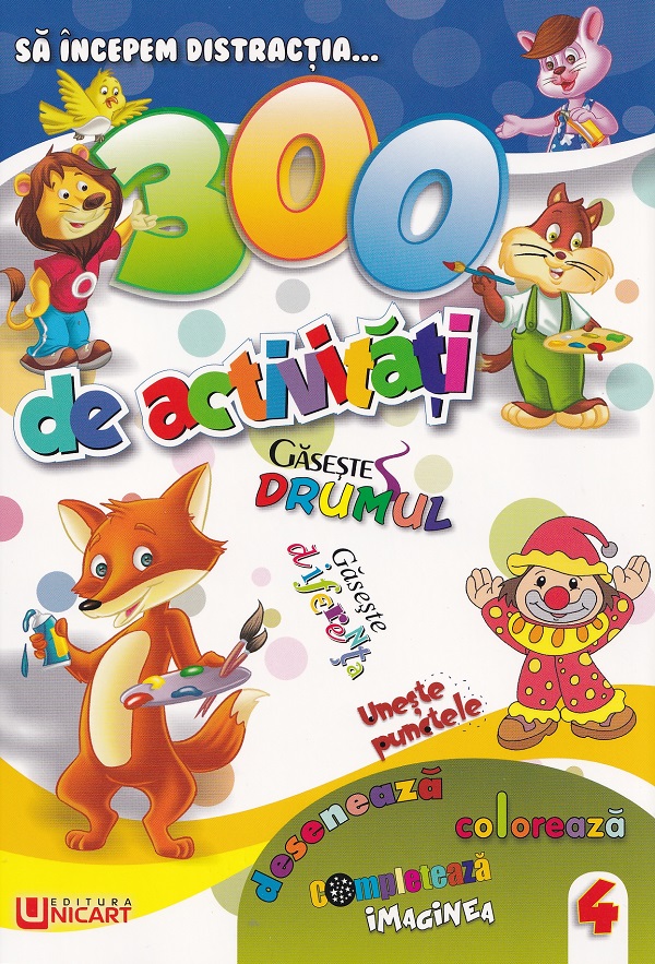 300 de activități. Cartea 4,  – copertă
