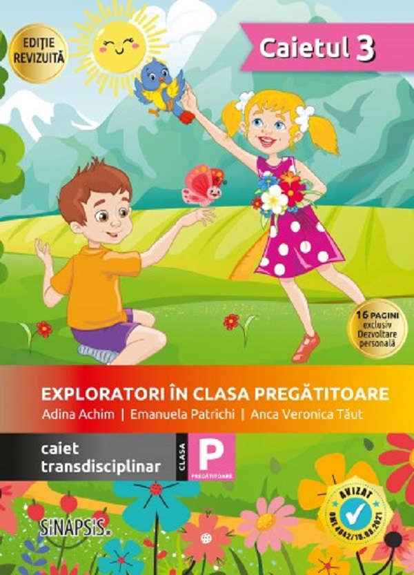 Cartea Exploratori în clasa pregătitoare - Caiet transdisciplinar 3 de Adina Achim, Anca Veronica Taut, Emanuela Patrichi