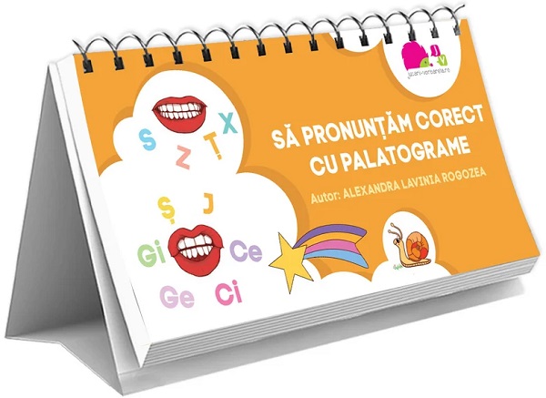 Cartea Să pronunțăm corect cu palatograme de Alexandra Lavinia Rogozea