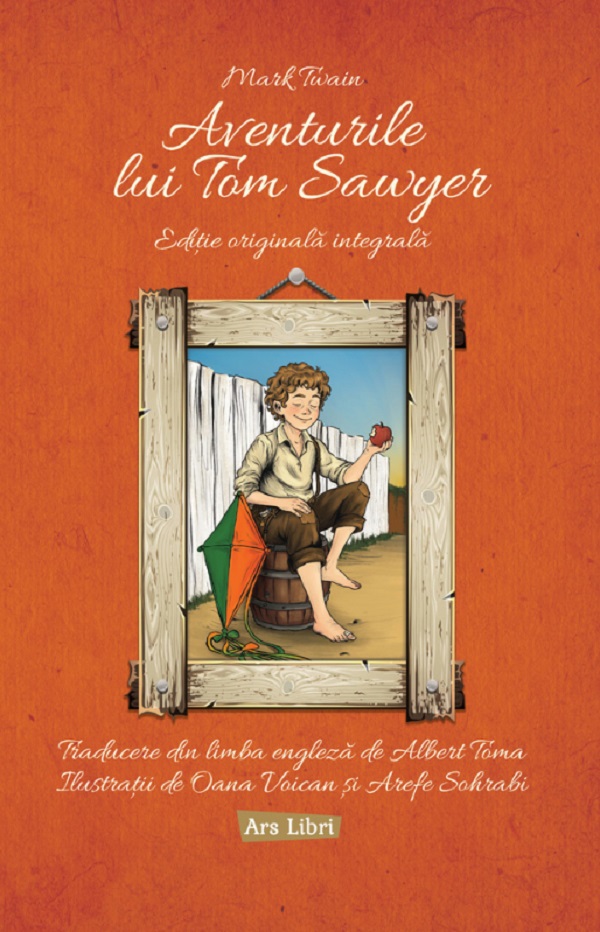 Aventurile lui Tom Sawyer, Mark Twain – copertă