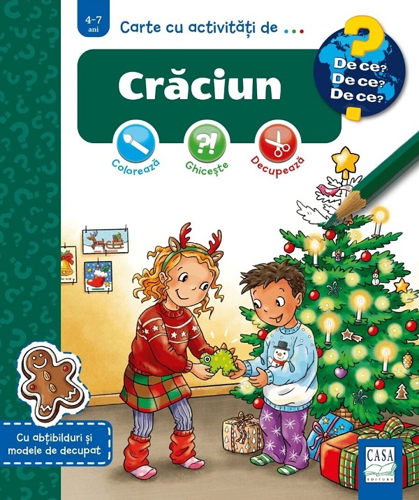Cartea Carte cu activități de Crăciun 