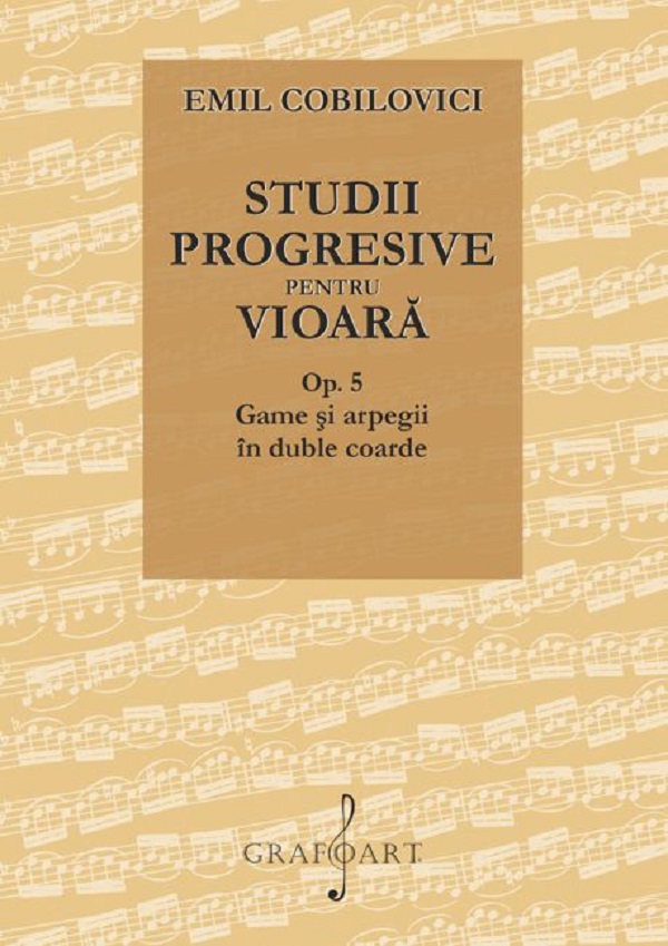 Cartea Studii progresive pentru vioară Op.5 