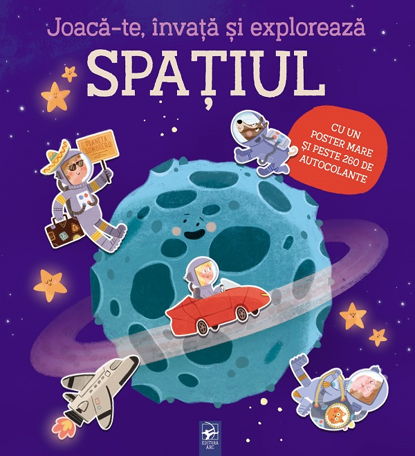 Joacă-te, învață și explorează. Spațiul,  – copertă