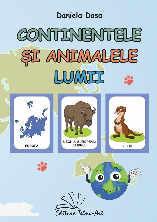 Continentele si animalele lumii,  – copertă