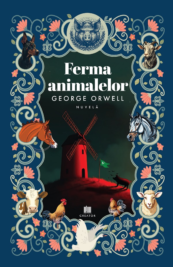 Ferma animalelor, George Orwell – copertă