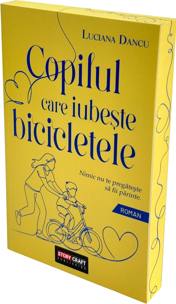 Copilul care iubește bicicletele, Luciana Dancu – copertă